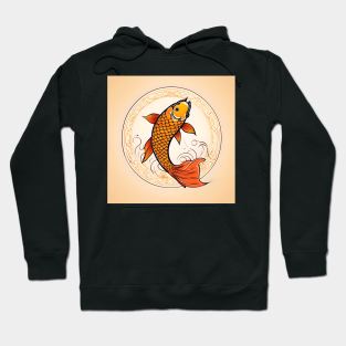 Koi Fish Study Hoodie